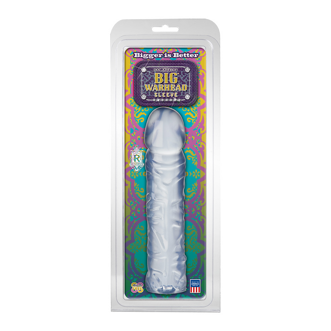 Doc johnson Grote Warhead - Penis Sleeve (782421850814)