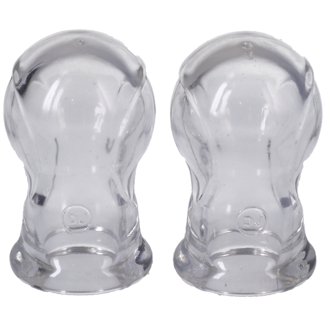 Doc johnson Tweak - Nipple Sucker Set - Duidelijk (782421089368)