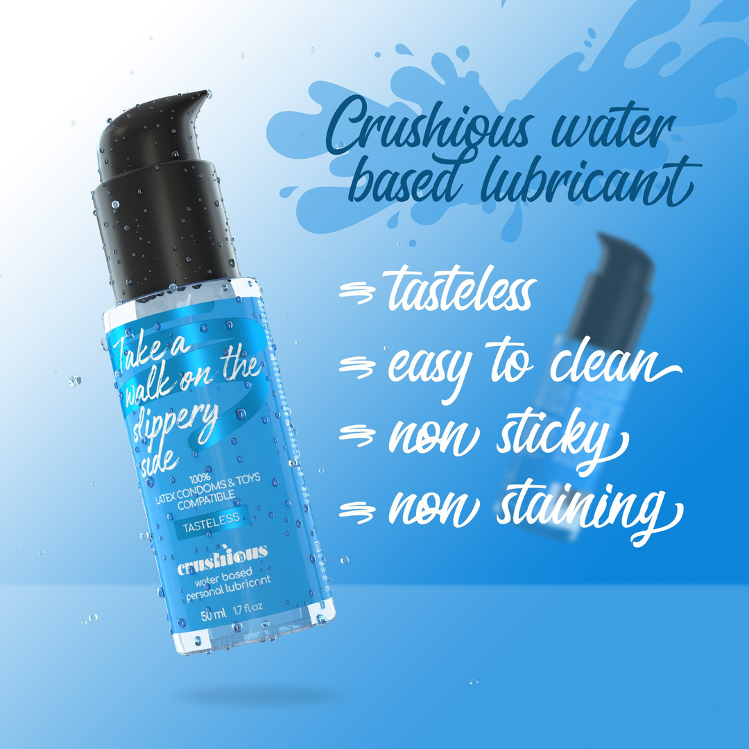 Crushious Waterbasis Glijmiddel - 1,7 fl oz / 50 ml (799632354826)
