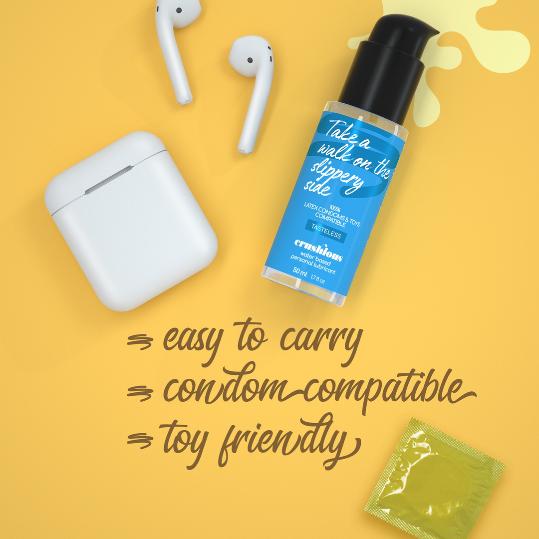 Crushious Waterbasis Glijmiddel - 1,7 fl oz / 50 ml (799632354826)