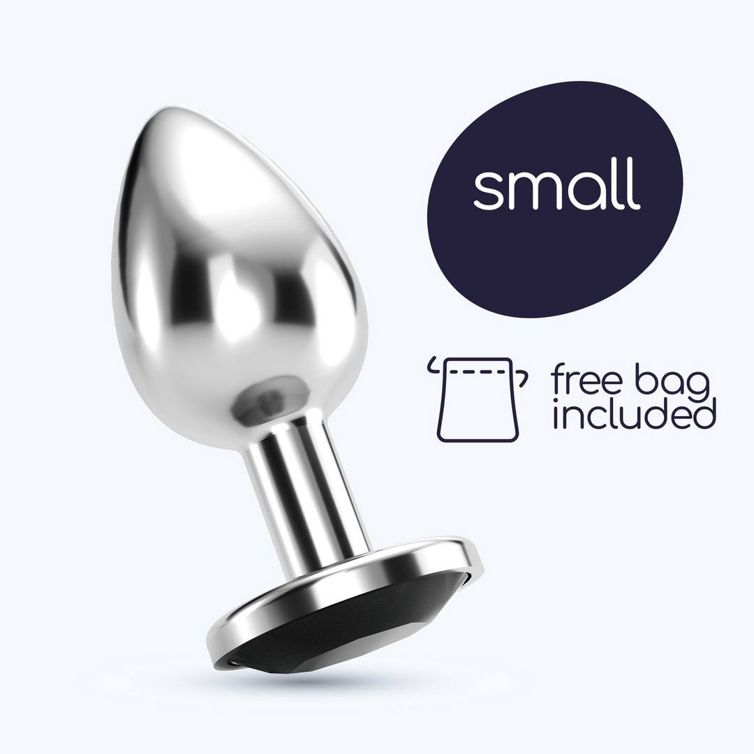 Crushious Bijou - Anale Sieraad Plug - Klein - Zwart (799632355229)