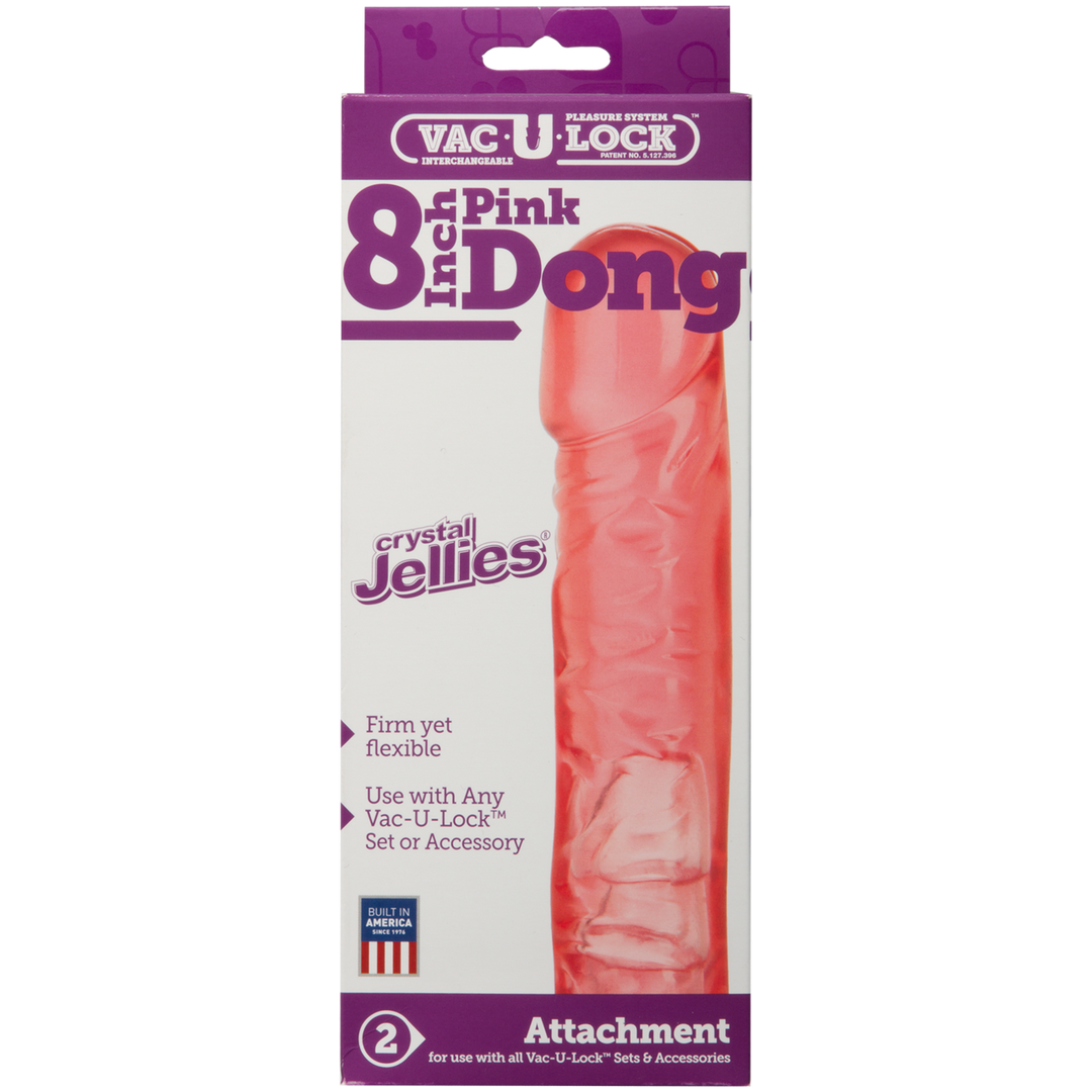 Doc johnson Crystal Jelly Dildo - 8 / 20 cm (782421432508)