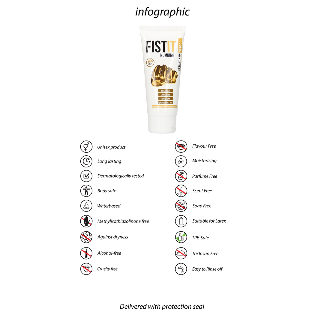 Fist it by shots Verdovende Glijmiddel - 3.4 fl oz / 100 ml (7423522516515)