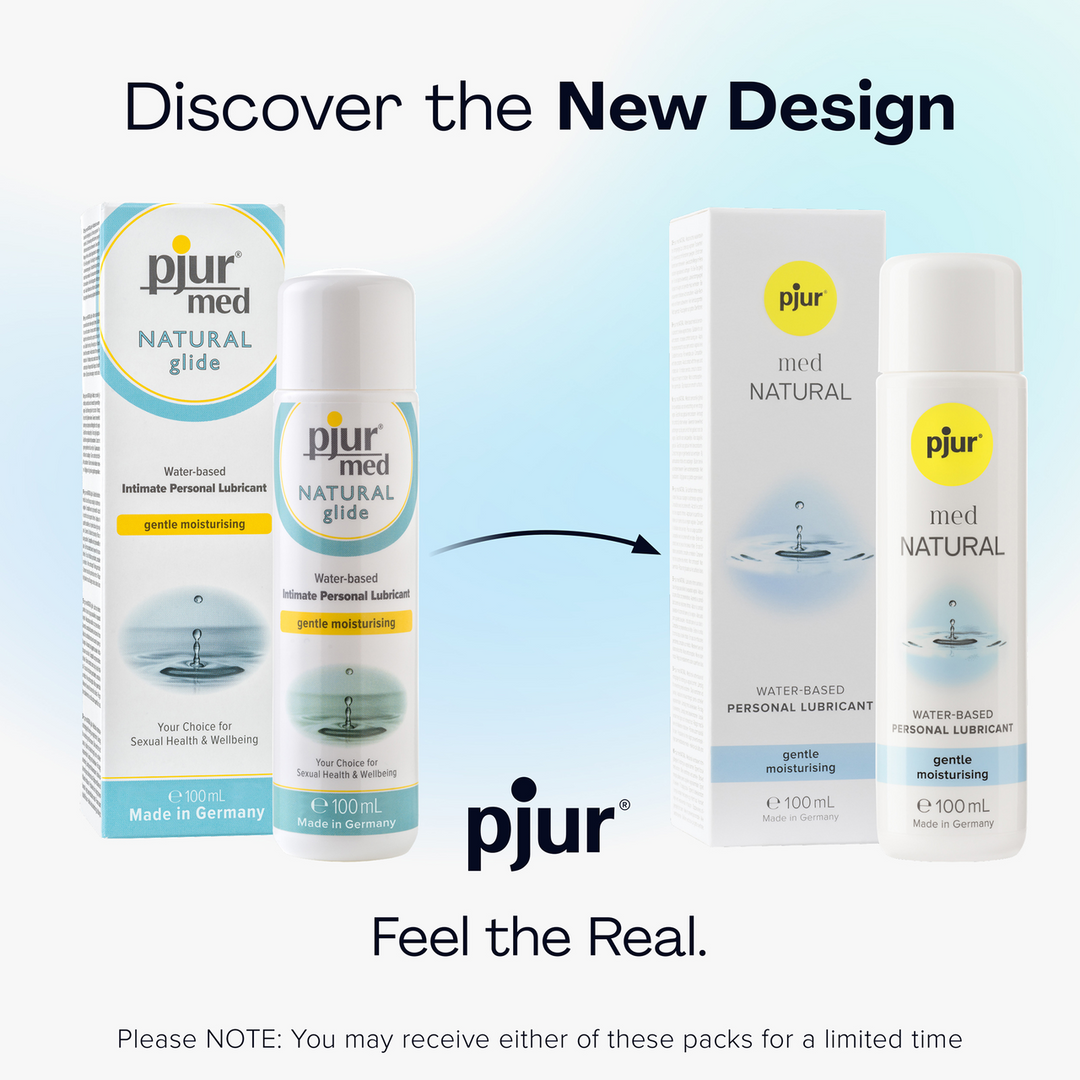 Pjur Med Natural - Waterbased Lubricant Gentle Moisturising - 3.4 fl oz / 100 ml (827160105815)