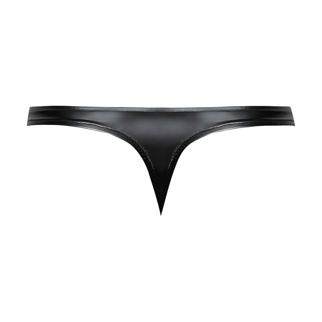Male power Wetlook Bong Thong - L/XL - Zwart (845830095136)
