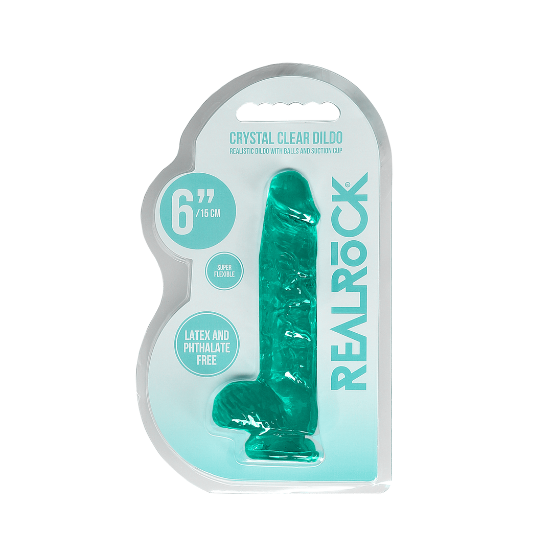 Realrock by shots Realistische Dildo met Ballen - 6 / 15 cm (7423522631645)