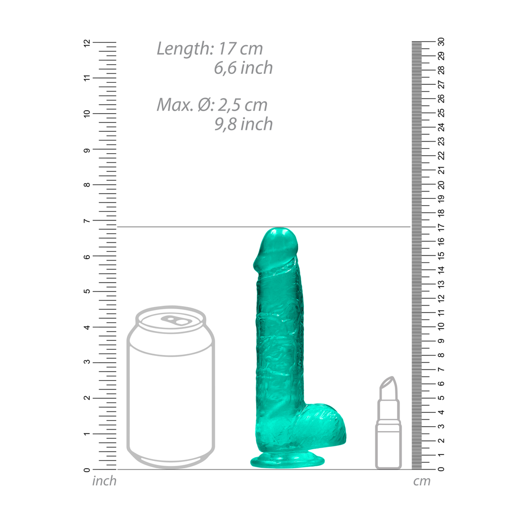 Realrock by shots Realistische Dildo met Ballen - 6 / 15 cm (7423522631645)