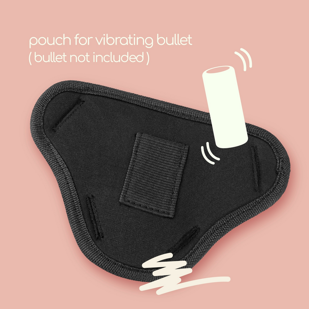 Crushious Snap Strap - Strap-on Harnas - Zwart (799632354277)