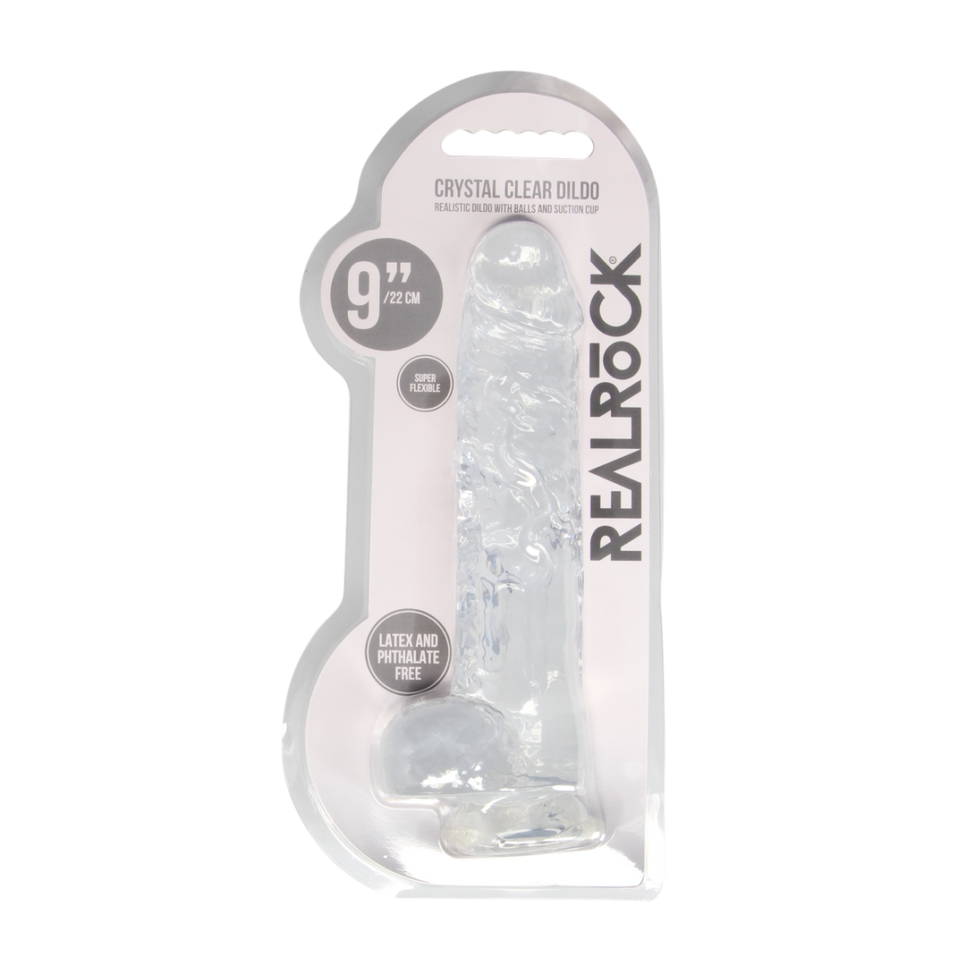 Realrock by shots Realistische Dildo met Ballen - 9 / 23 cm (8714273543257)