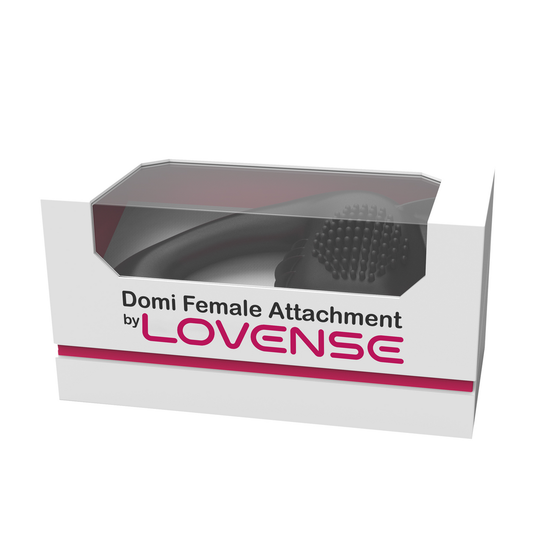 Lovense Vrouwelijke Opzetstuk voor Domi Wand Massager - Zwart (728360599568)