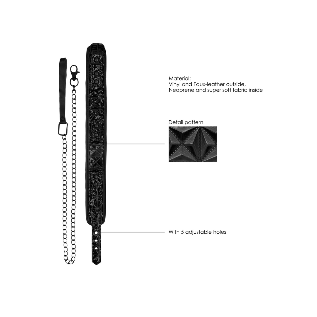 Ouch! by shots Halsband met Leash (8714273525253)