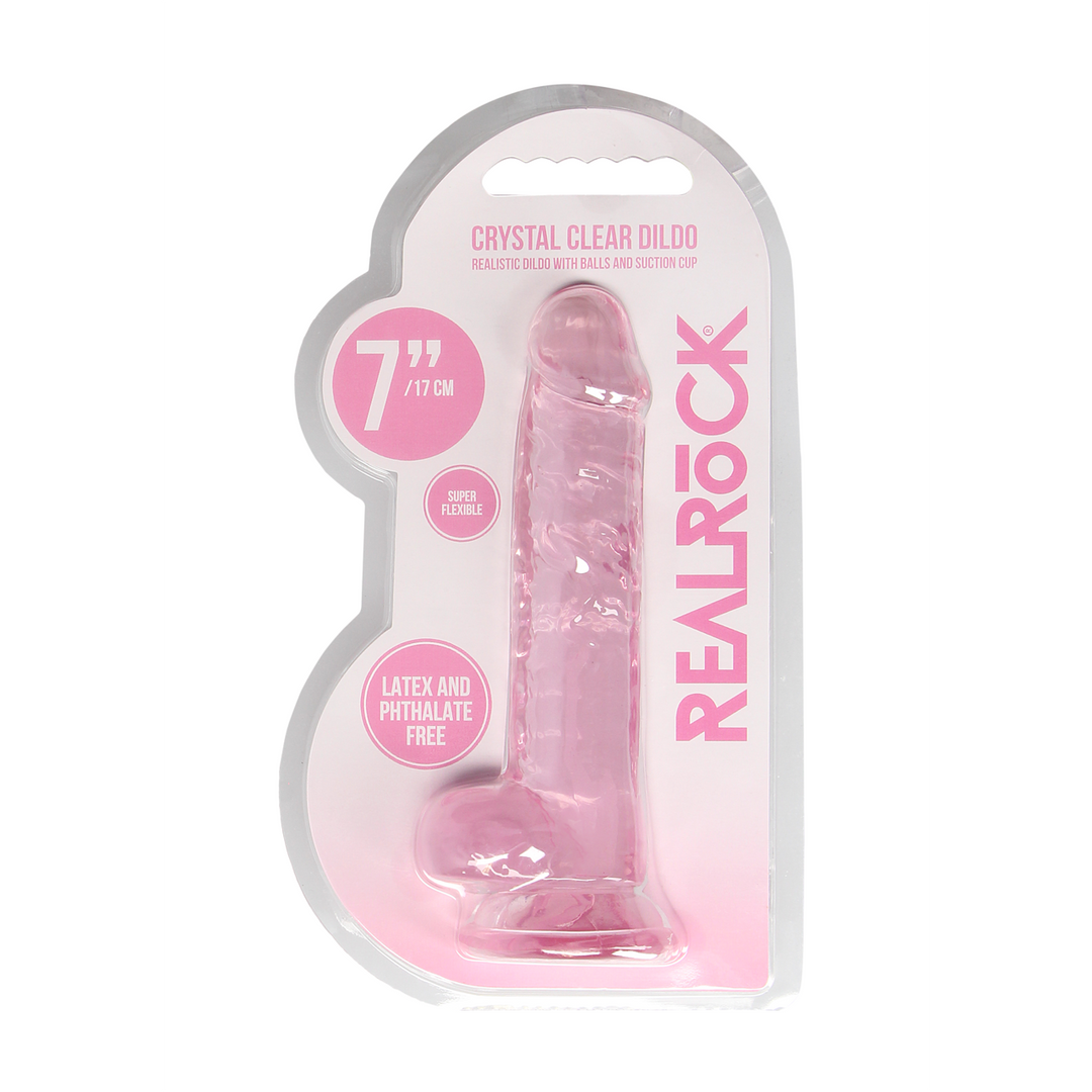 Realrock by shots Realistisch Dildo met Ballen - 7 / 18 cm (8714273521675)