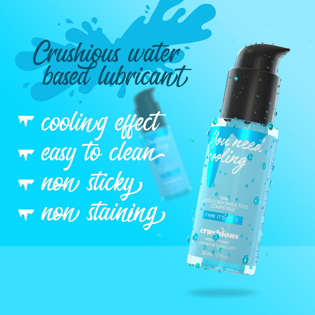 Crushious Waterbasis Koelglijmiddel - 1,7 fl oz / 50 ml (799632354864)