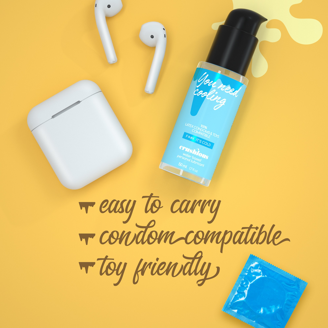 Crushious Waterbasis Koelglijmiddel - 1,7 fl oz / 50 ml (799632354864)