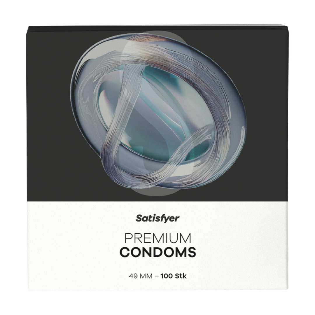 Satisfyer Condooms - Maat S - 49mm - 100 Stuks (4061504082660)
