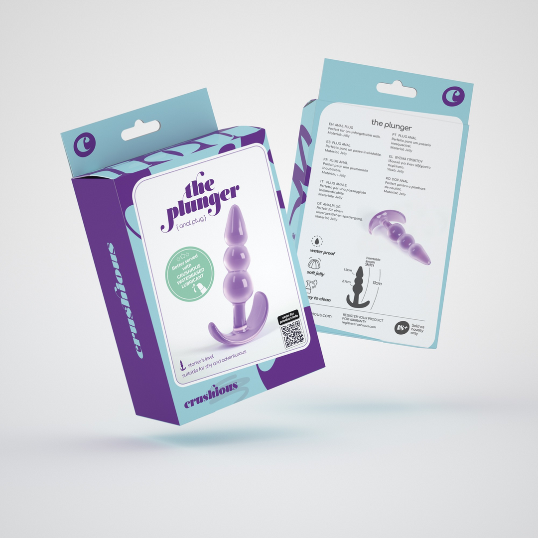 Crushious De Plunger - Anale Plug - Lila (799632355359)