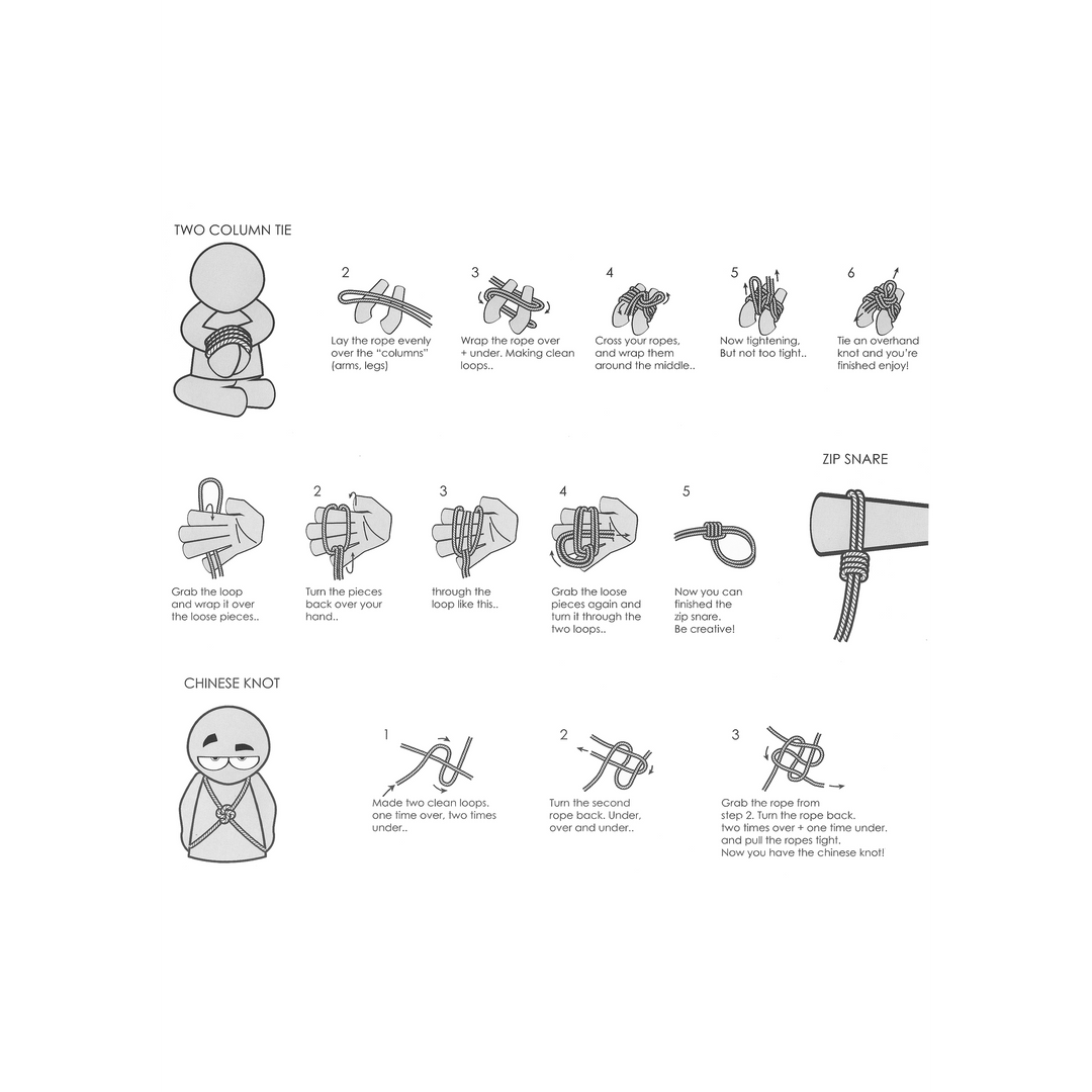 Ouch! by shots Japanse Touw - 10 m / 32,8 ft (7423522574577)