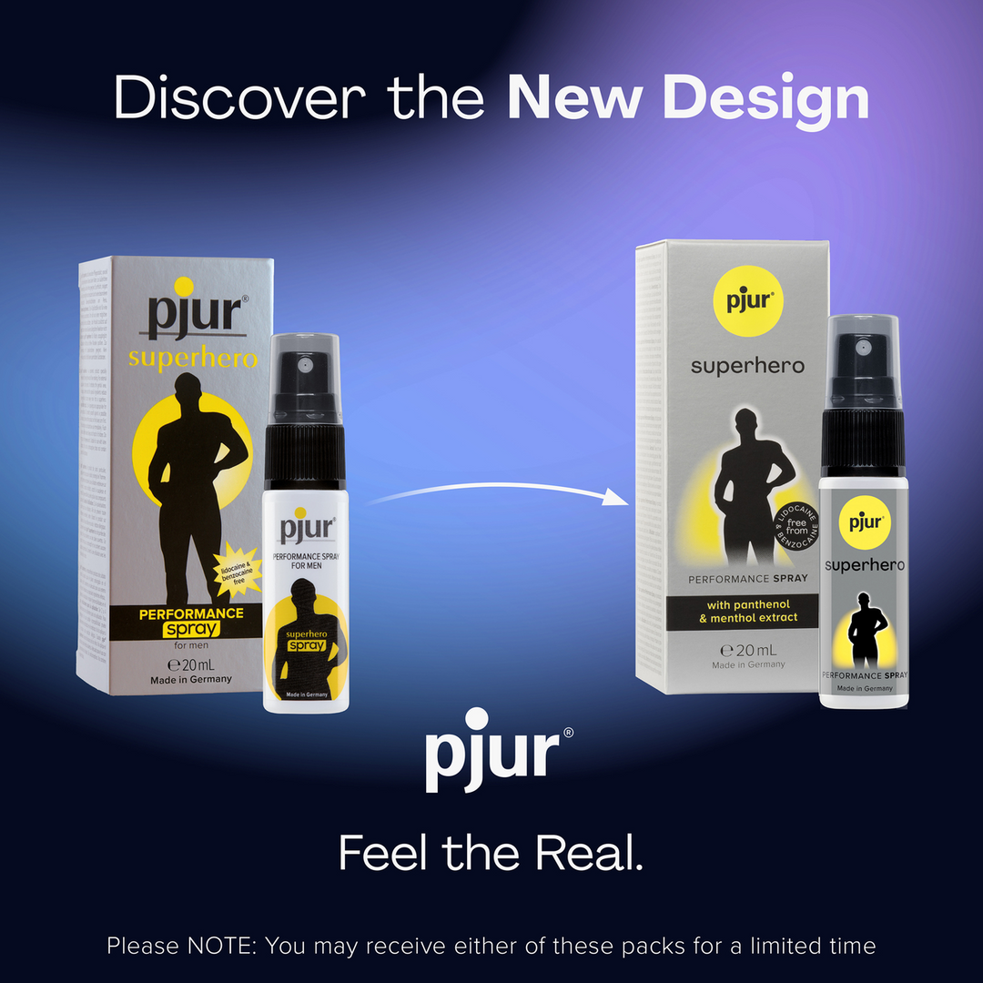 Pjur Superhero - Performance Spray for Men - 0.7 fl oz / 20 ml (827160113544)