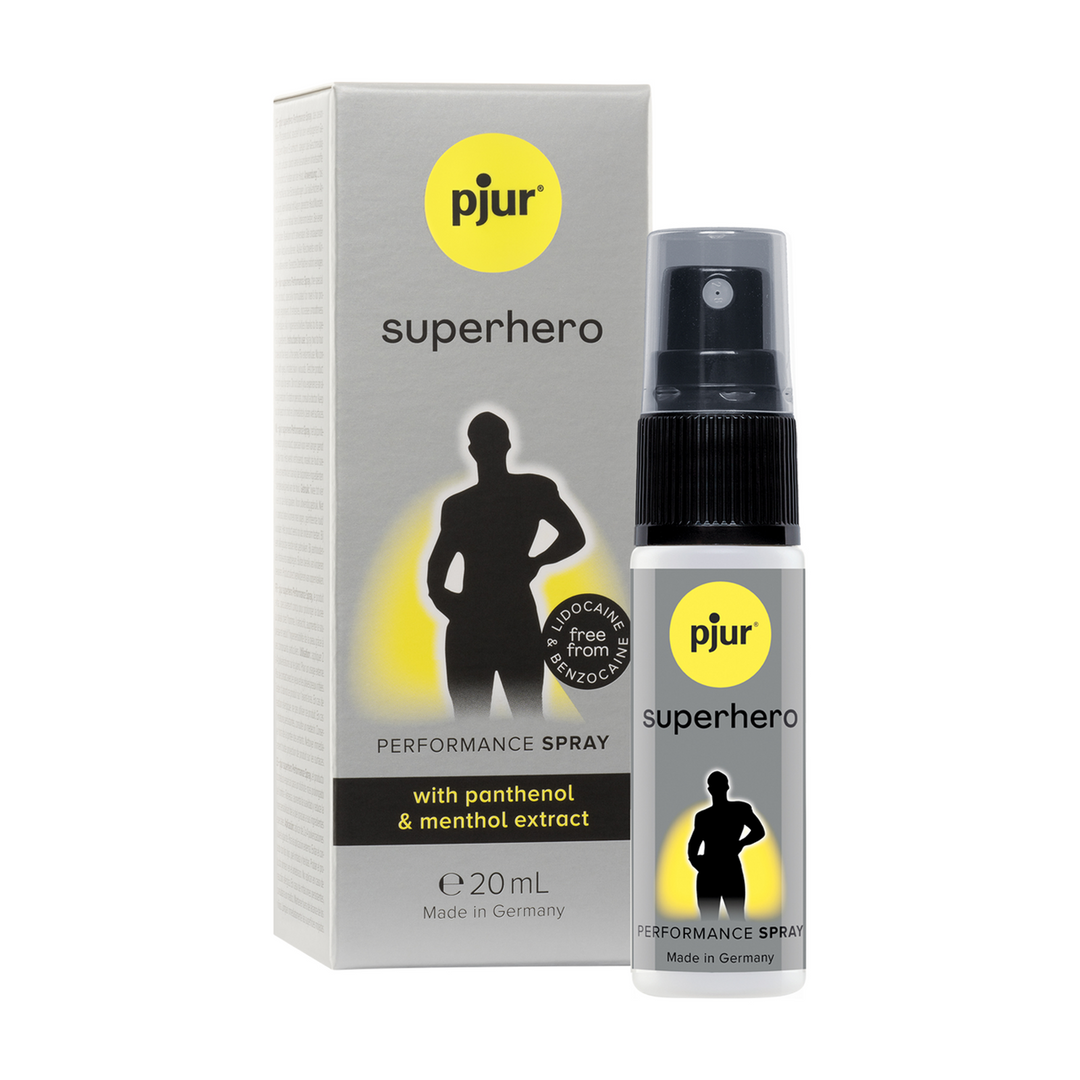 Pjur Superhero - Performance Spray for Men - 0.7 fl oz / 20 ml (827160113544)