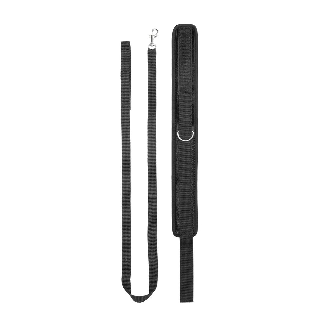 Ouch! by shots Velvet Verstelbare Halsband met Lijn (7423522457474)