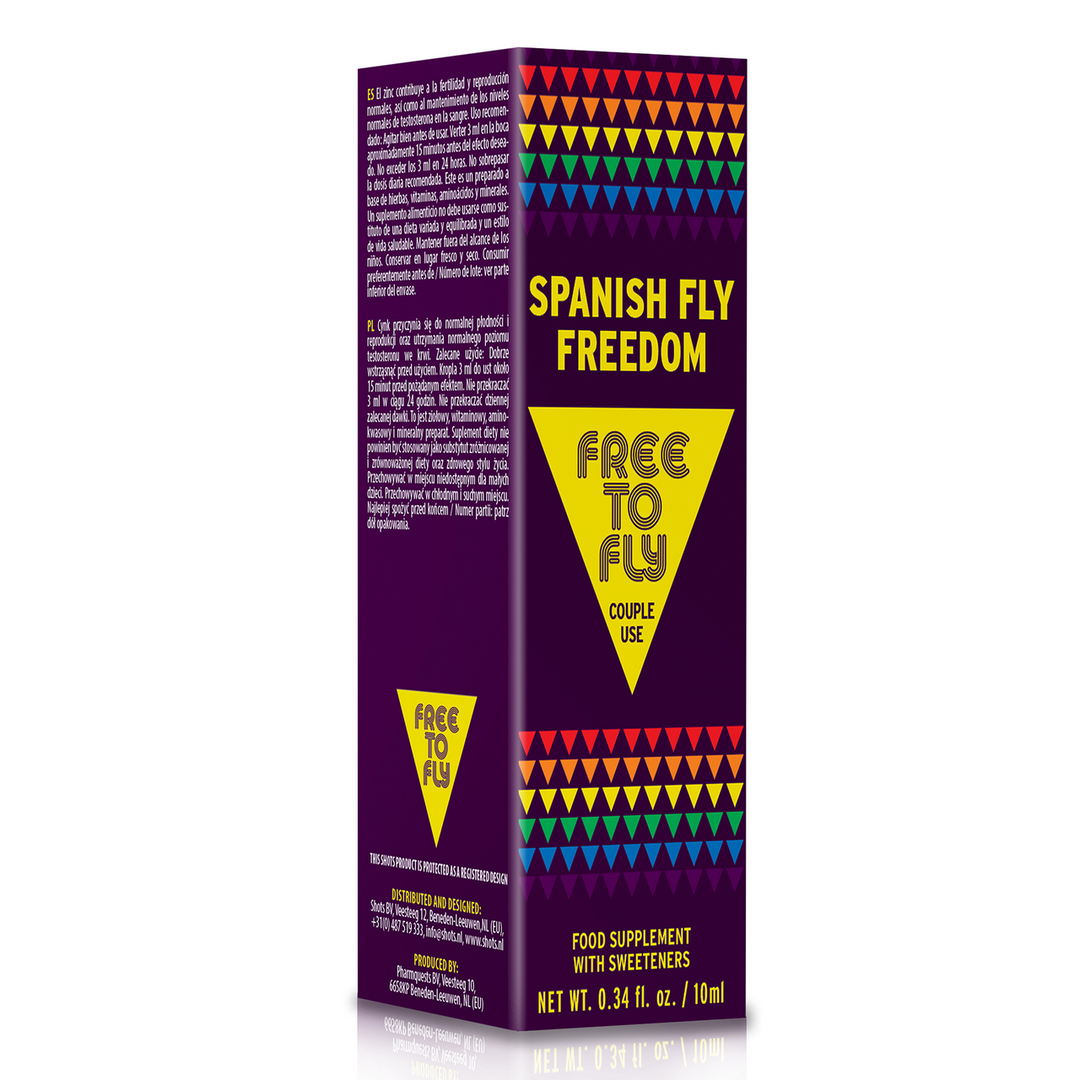Pharmquests by shots Spanish Fly - Free to Fly - 0,34 fl oz / 10 ml (8714273045805)