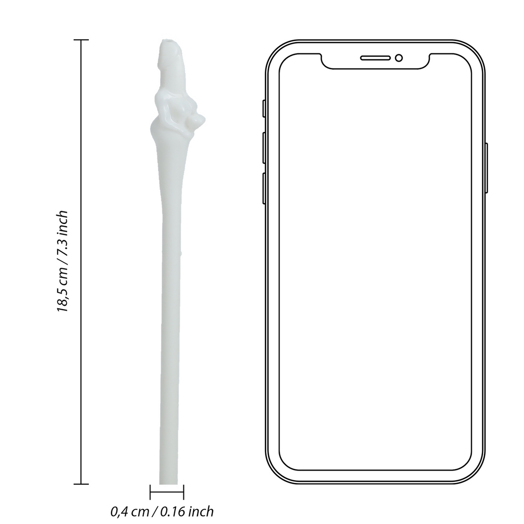 S-line by shots Bruidsrietjes - Wit (8714273044075)