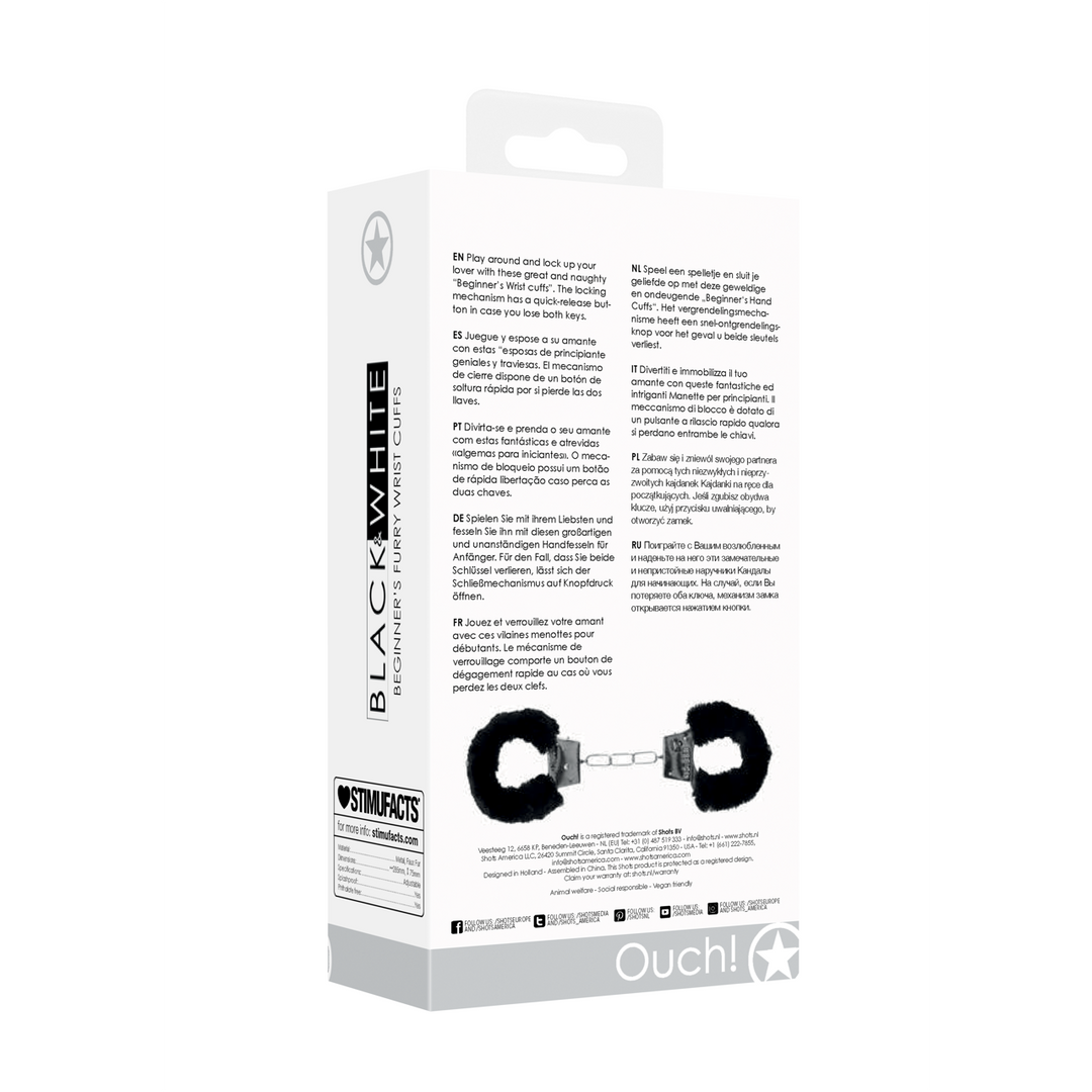 Ouch! by shots Pleasure Furry Handboeien (7423522573594)