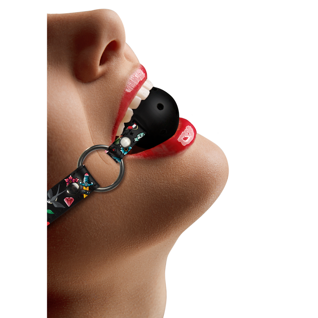 Ouch! by shots Ademend Ball Gag (8714273491626)