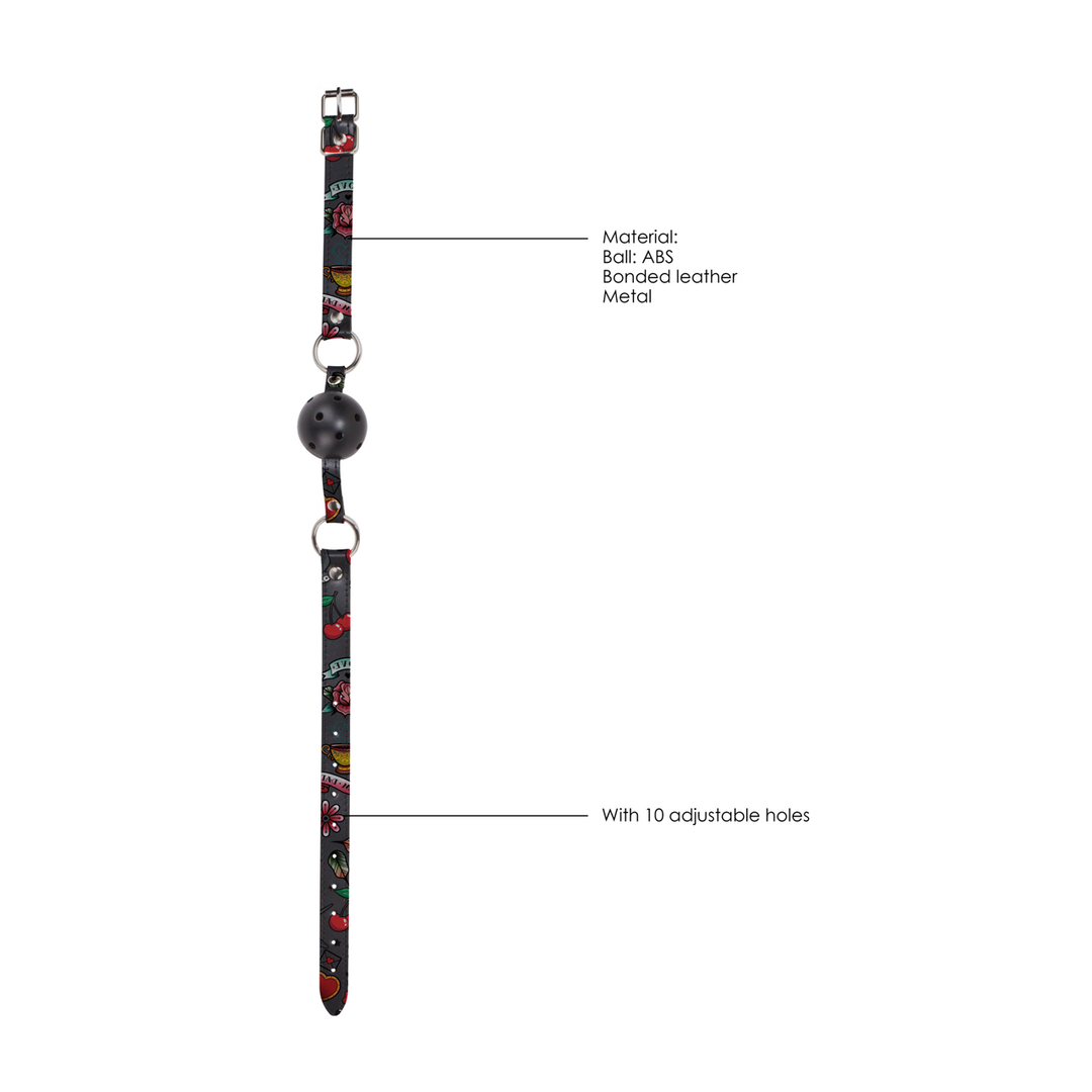 Ouch! by shots Ademend Ball Gag (8714273491626)