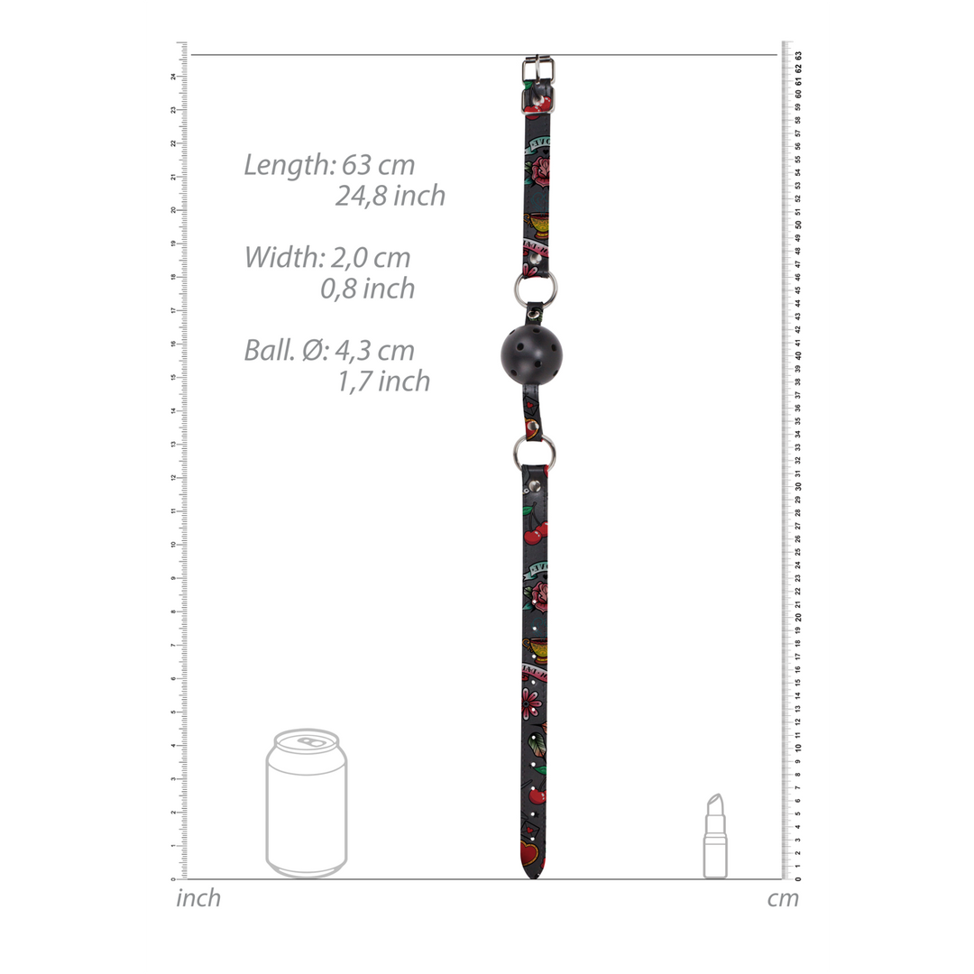 Ouch! by shots Ademend Ball Gag (8714273491626)