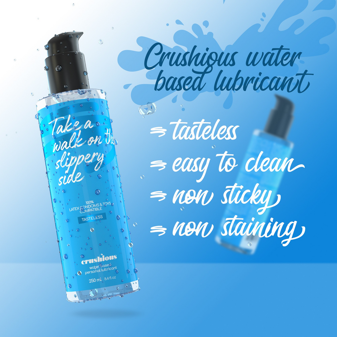 Crushious Waterbasis Glijmiddel - 250 ml (799632354888)