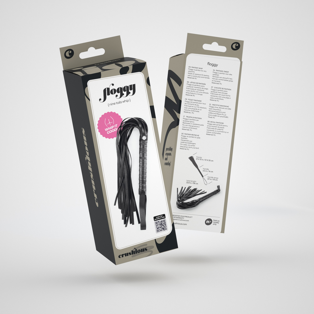 Crushious Floggy - Zweep - Zwart (7403254156999)