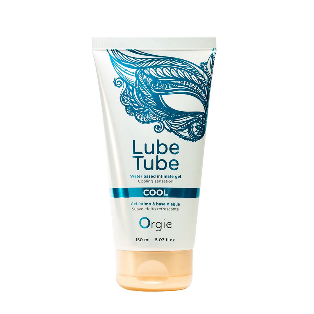 Orgie Lube Tube Cool - Waterbased Lubricant met een Cooling Effect - 5 fl oz / 150 ml (5600298351072)