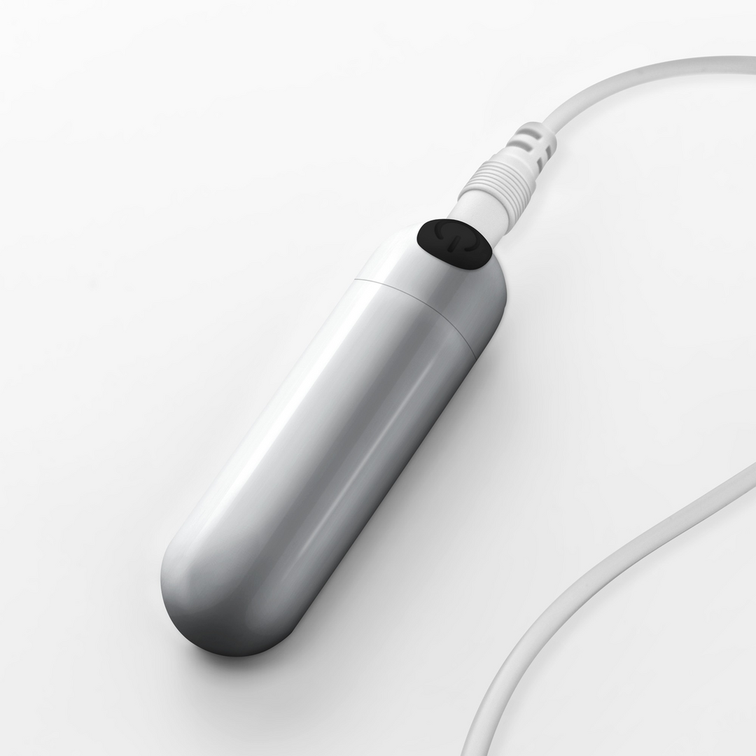 Crushious iMoan - Oplaadbare Vibrerende Bullet - Zilver (7403254158672)