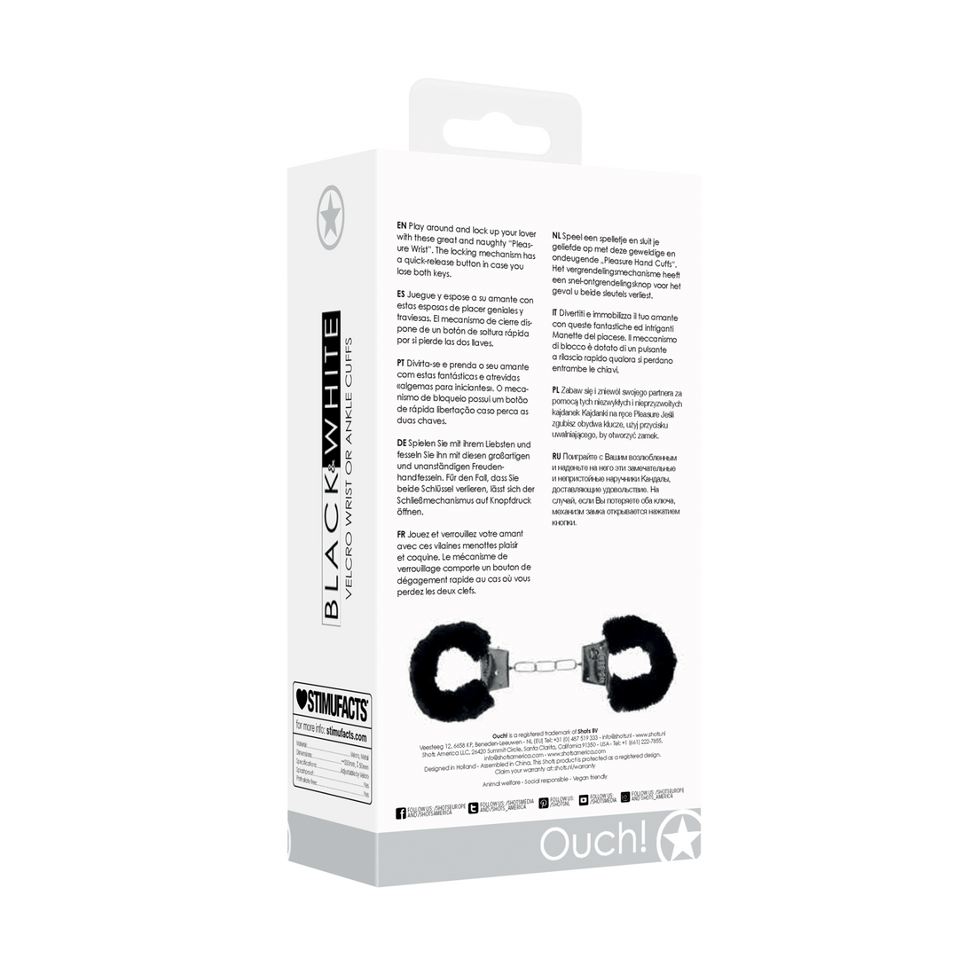 Ouch! by shots Hand- / Enkelboeien met Klittenband (7423522574515)