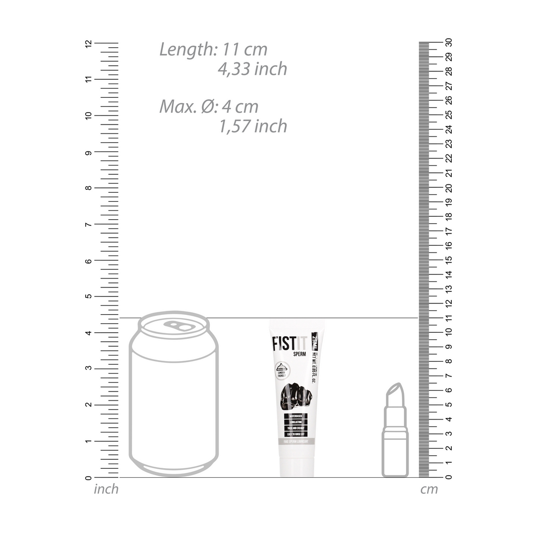 Fist it by shots Sperma-achtige Glijmiddel - 0,8 fl oz / 25 ml (8714273936677)