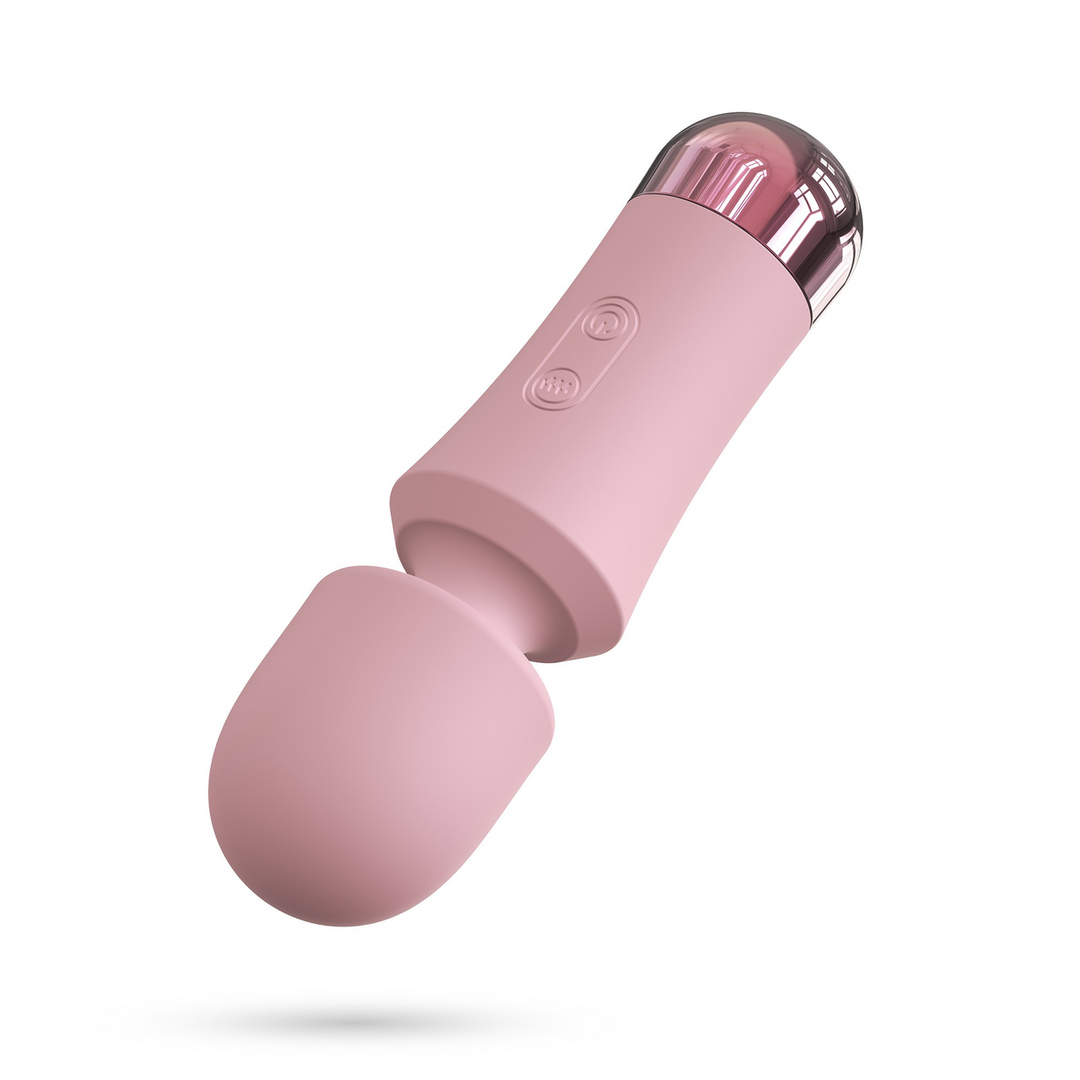 Crushious Wanda - Mini Oplaadbare Wand Massager - Roze (7403254157521)