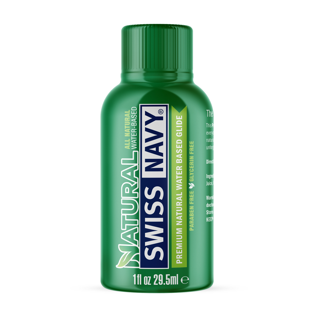 Swiss navy Natural - Premium All Natural Waterbased Lubricant - 1 fl oz / 29,5 ml (699439007744)