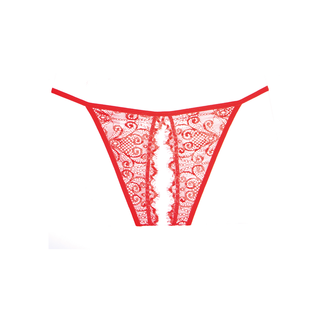 Allure Enchanted Belle - Crotchless Panty - One Size (883045913005)