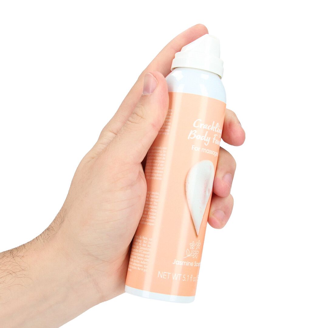 Pharmquests by shots Crackling Body Foam for Massages - Jasmine - 5.1 fl oz / 150 ml (8714273040060)