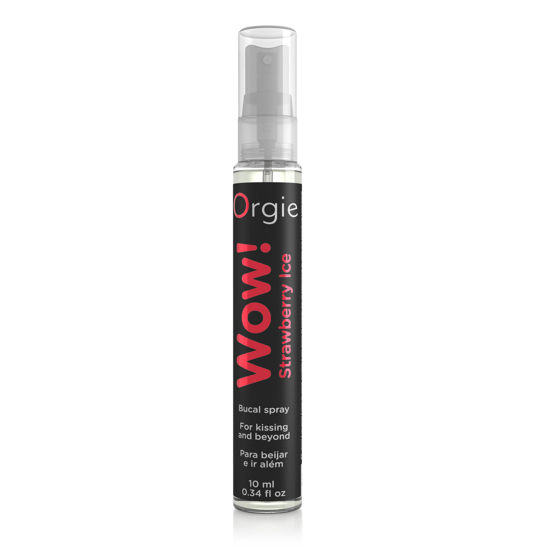 Orgie Wow! Aardbeienijs - Bucal Spray - 0,34 fl oz / 10 ml (5600298351935)