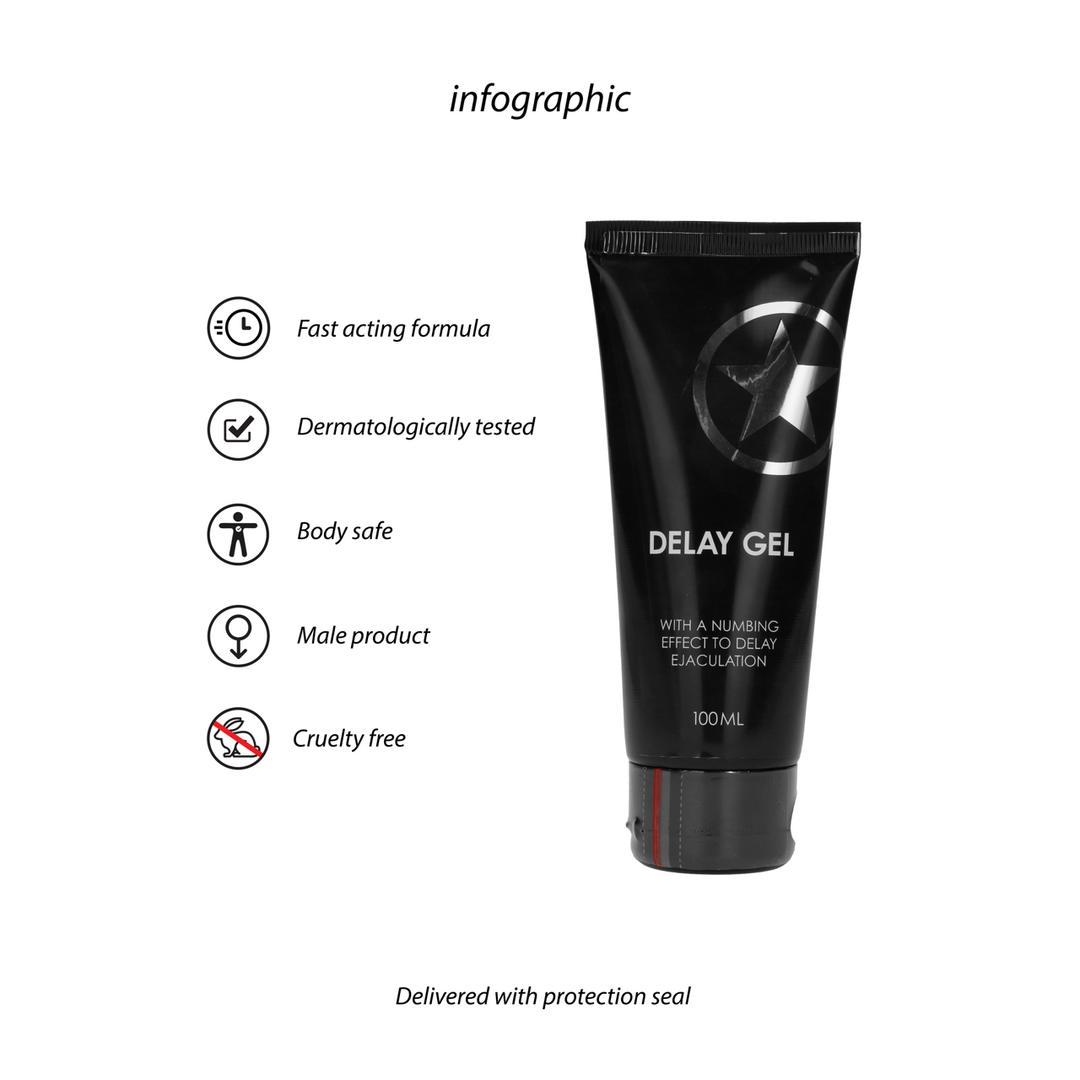 Ouch! by shots Vertraag Gel - 3 fl oz / 100 ml (8714273301345)