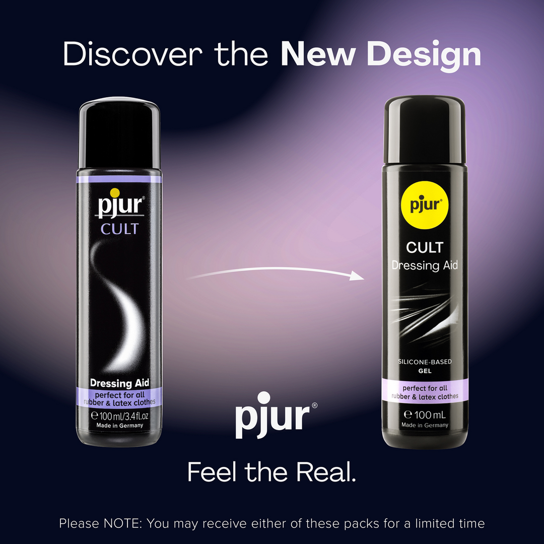 Pjur Cult Dressing Aid - Siliconebased Gel for Rubber and Latex Clothes - 3.4 fl oz / 100 ml (827160100230)