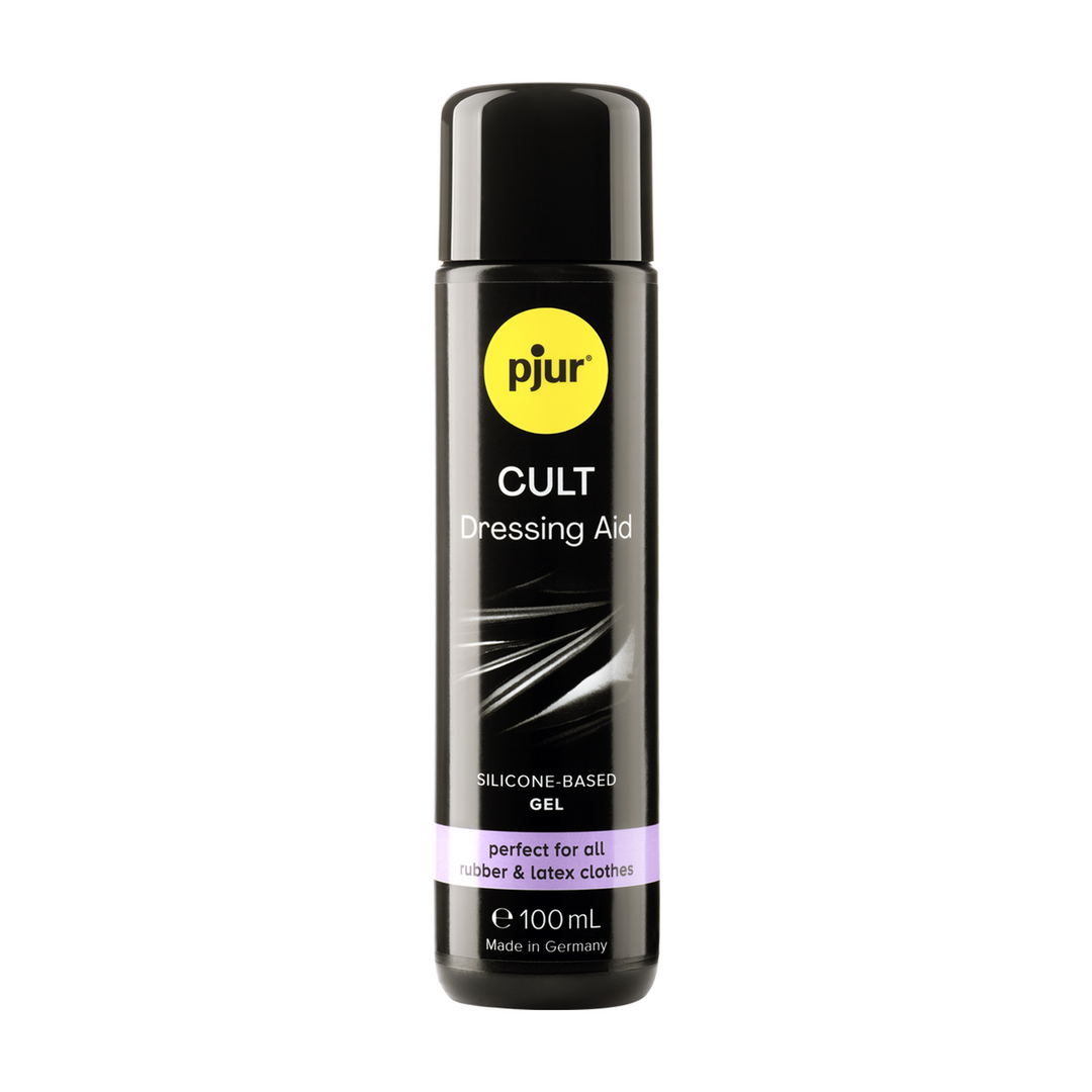 Pjur Cult Dressing Aid - Siliconebased Gel for Rubber and Latex Clothes - 3.4 fl oz / 100 ml (827160100230)