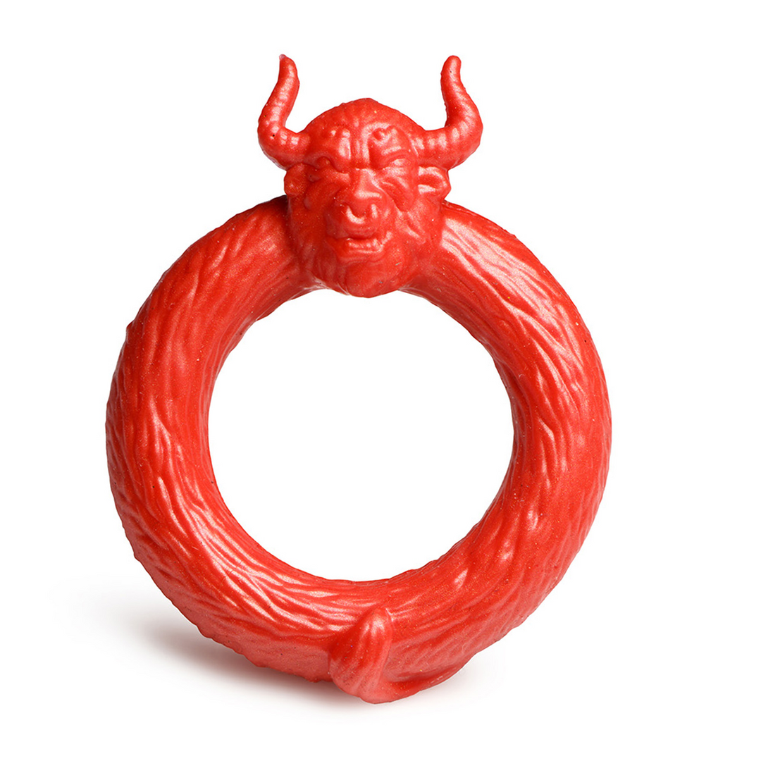 Xr brands Beast Mode - Siliconen Cockring - Rood (848518053862)