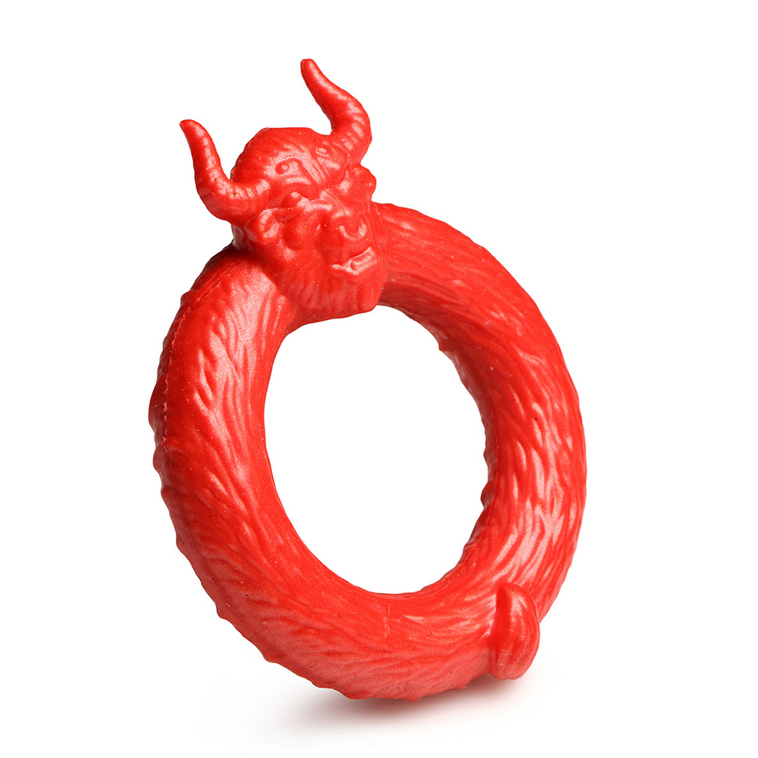 Xr brands Beast Mode - Siliconen Cockring - Rood (848518053862)