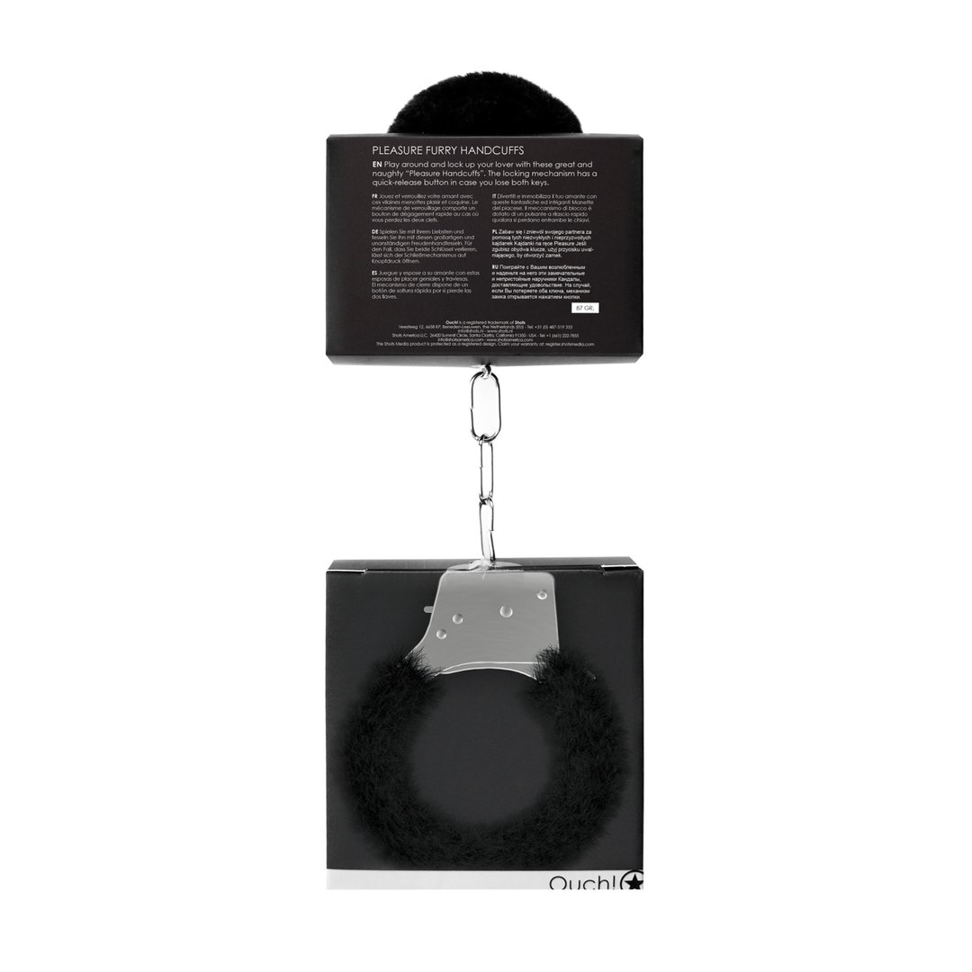 Ouch! by shots Pleasure Handboeien Furry (8714273074201)