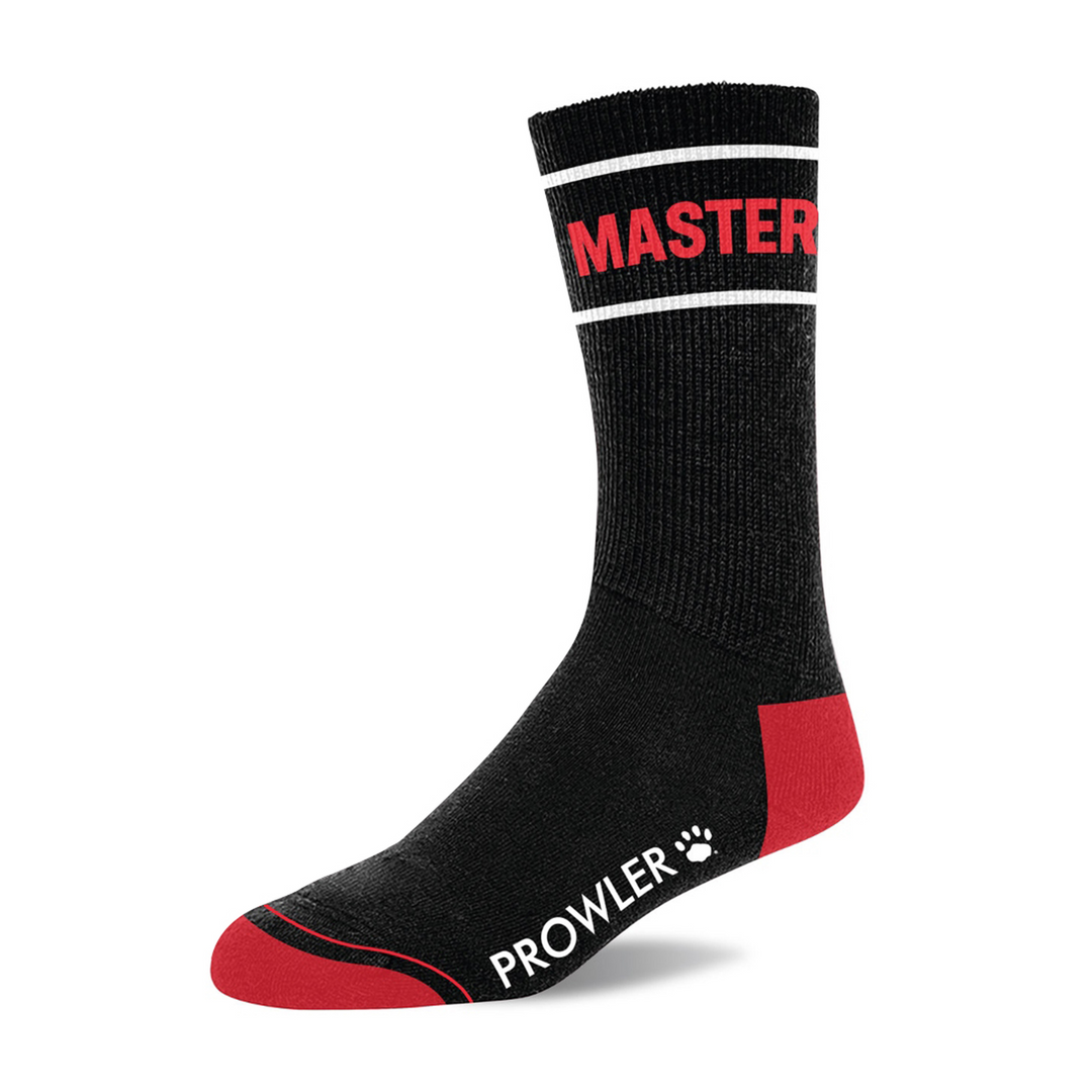 Prowler red Master Socks - Zwart/Rood (4890808286012)