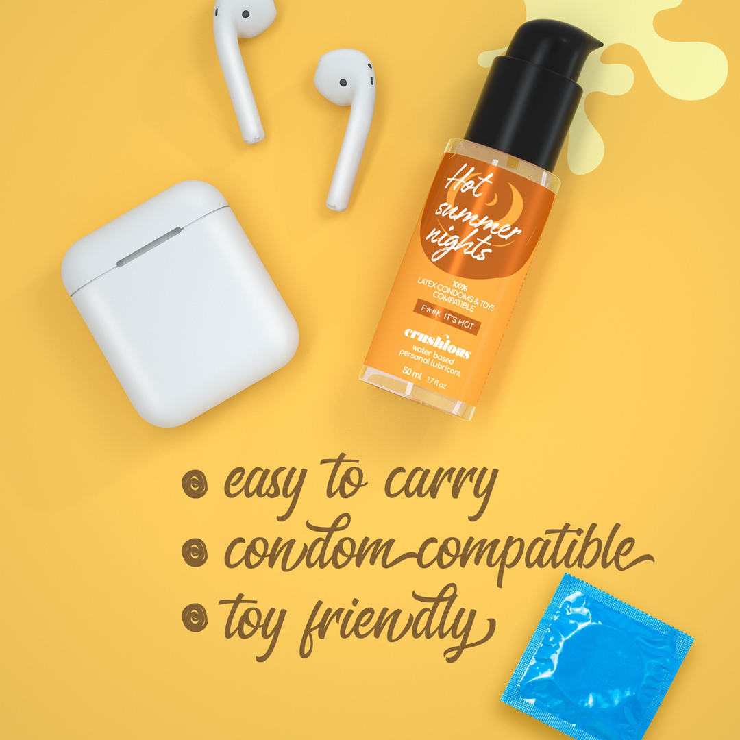 Crushious Waterbasis Verwarmende Glijmiddel - 1,7 fl oz / 50 ml (799632354871)