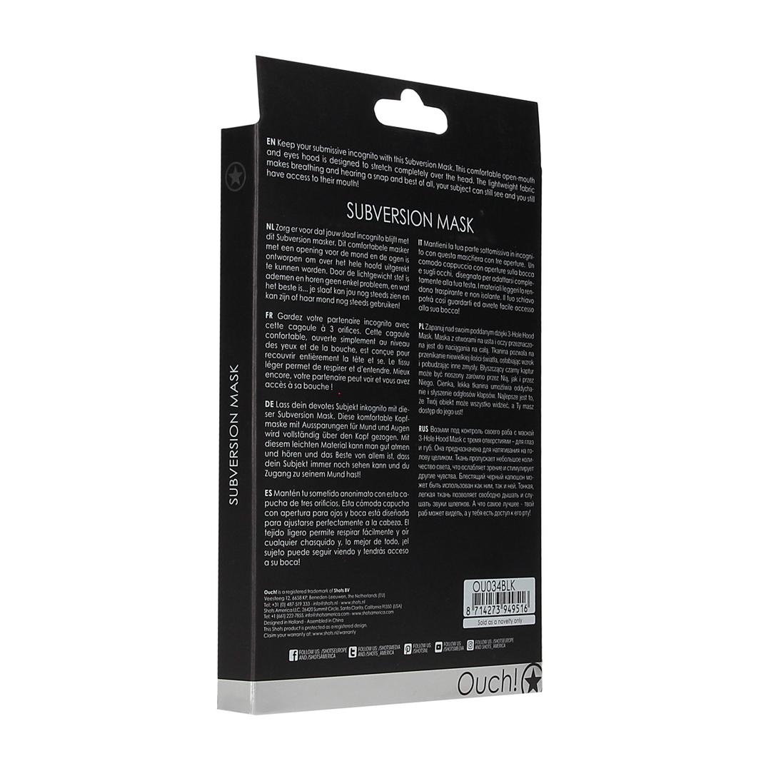 Ouch! by shots Subversie Masker (8714273949516)